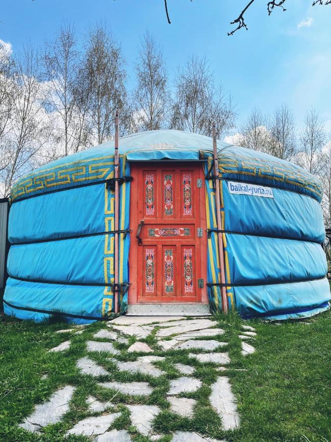 Caloroczne Jurty Mongolskie - "Domy Slonca" Kłodzko Exteriör bild
